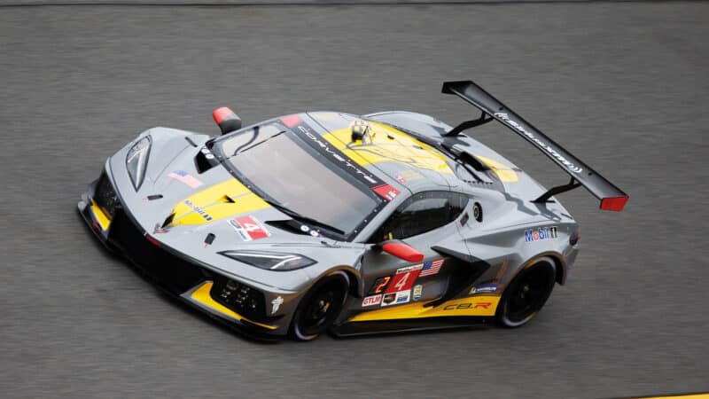 in the Corvette C8R, Daytona 24 Hours, 2020