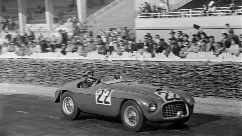 Chinetti on his way to glory in 1949, kick-starting Ferrari’s Le Mans fame, even if he did it largely solo