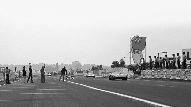 Winning Le Mans in 1969 in the closest finish ever