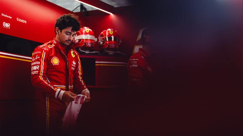 Ferrari Charles leclerc 2024 Chinese Grand prix
