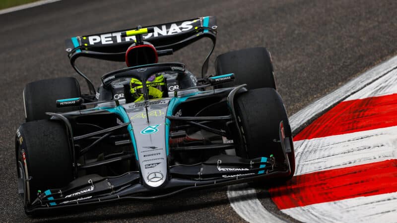 Lewis Hamilton 2024 Chinese GP Mercedes