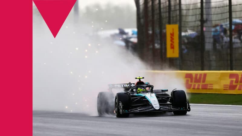 Lewis Hamilton Mercedes 2024 Chinese GP Shangai