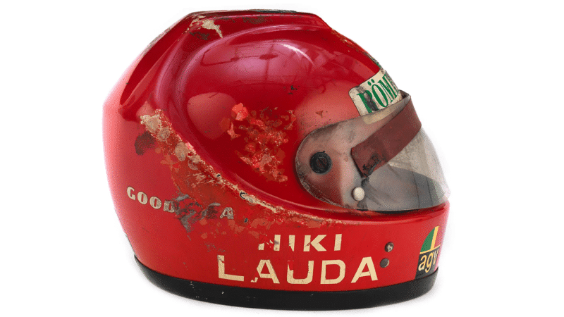 1976 Niki Lauda helmet