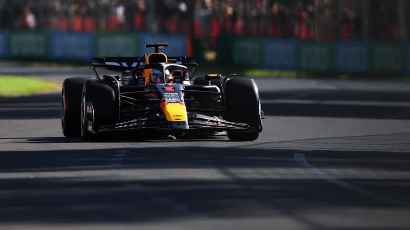 Red Bull Max Verstappen at the 2024 Australian Grand Prix