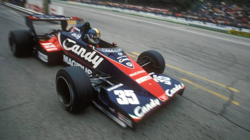 1983 Italian GP Derek Warwick Toleman