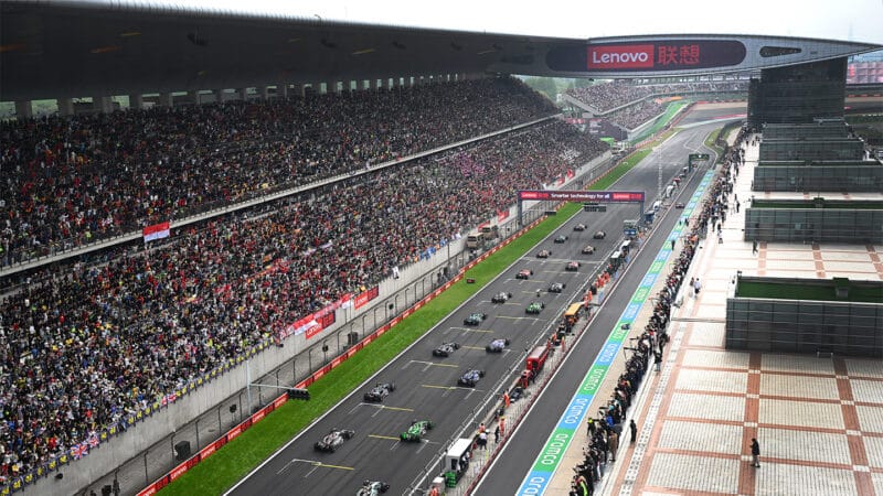 2024 Chinese Grand Prix grid