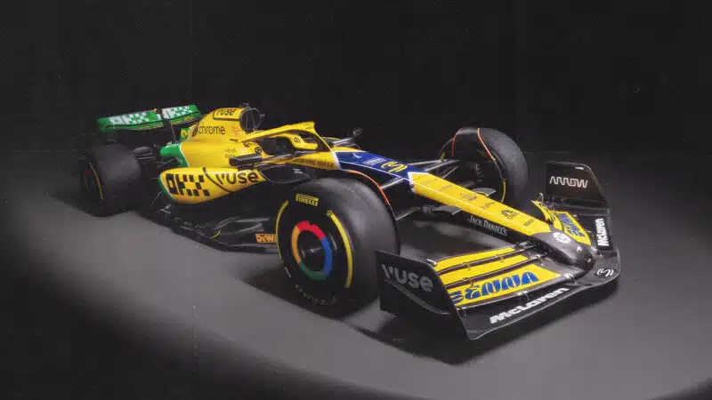 2024 McLaren F1 car Senna livery main picture