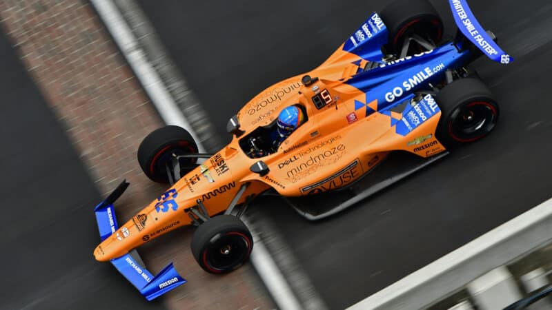 3 Fernando Alonso McLaren 2019 Indianapolis 500