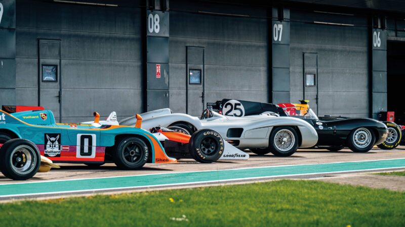 A special line-up even for Silverstone at Race Car of the Century
