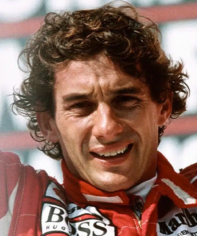 Ayrton Senna portrait