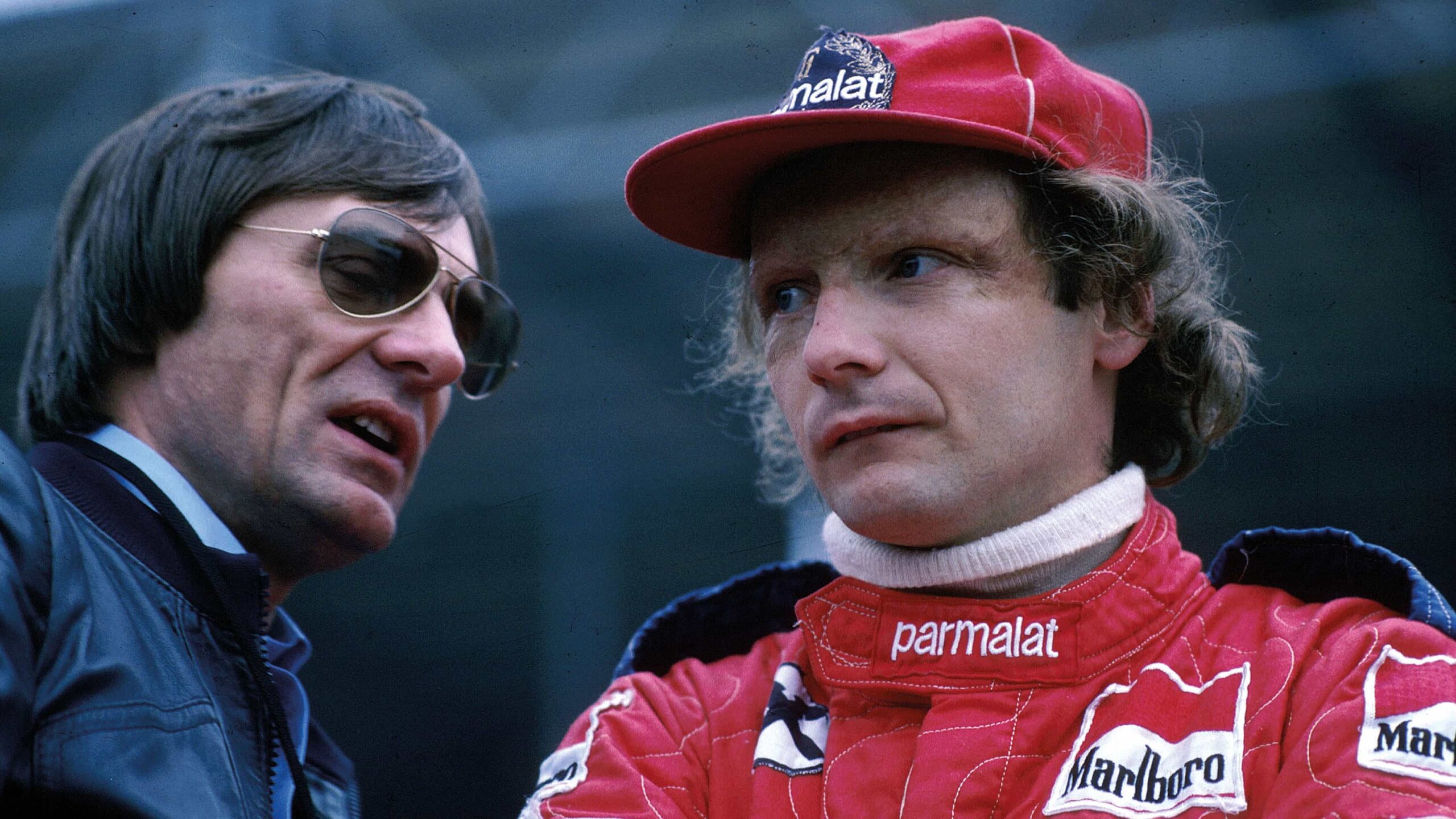 Bernie Ecclestone and Niki Lauda