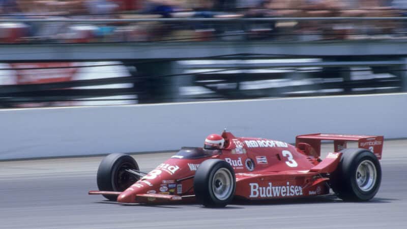 Bobby Rahal 1986 Indianapolis 500 Truesports March 86C
