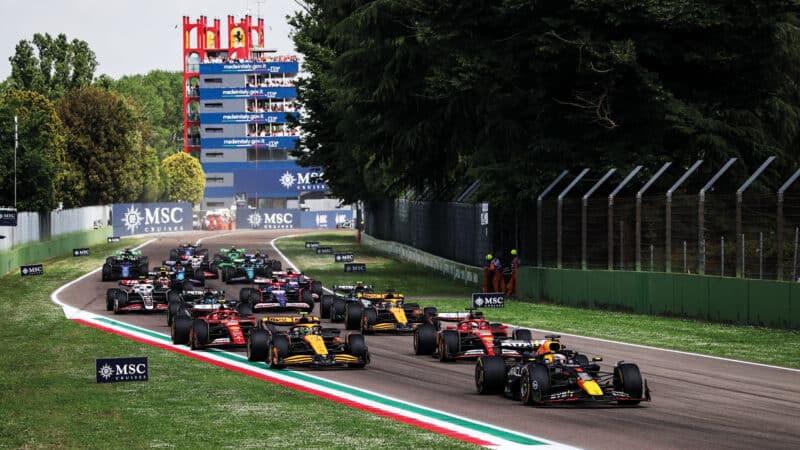 Verstappen’s pole at Imola was his eighth on the trot