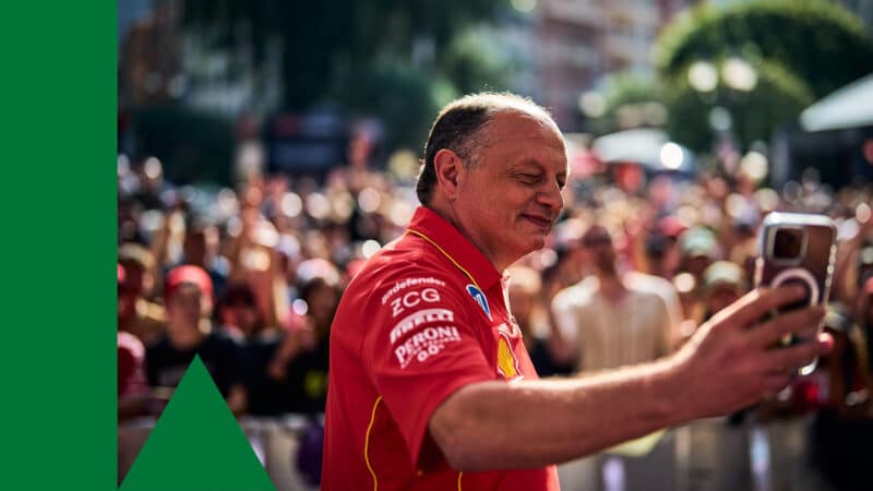 Ferrari team boss Frederic Vasseur 2024 Monaco GP