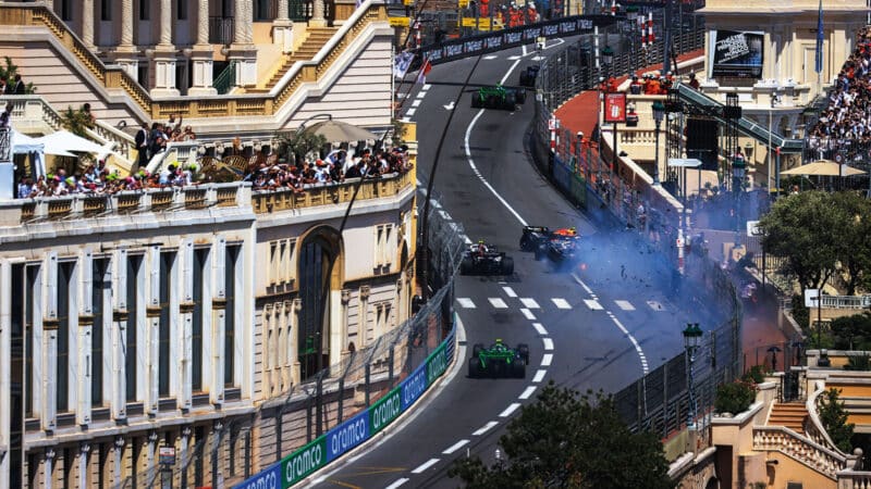 Disaster for Pérez, Nico Hülkenberg and Kevin Magnussen – out of the Monaco GP on lap one