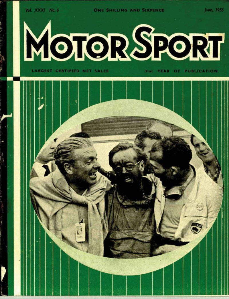 Motor Sport Magazine June 1955 Cover