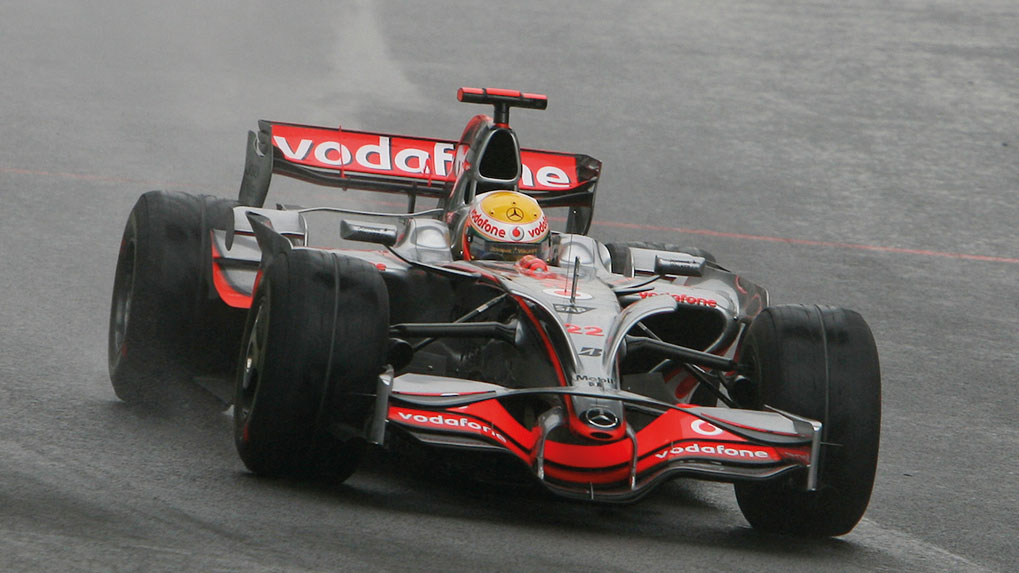 Lewis Hamilton in 2008 season