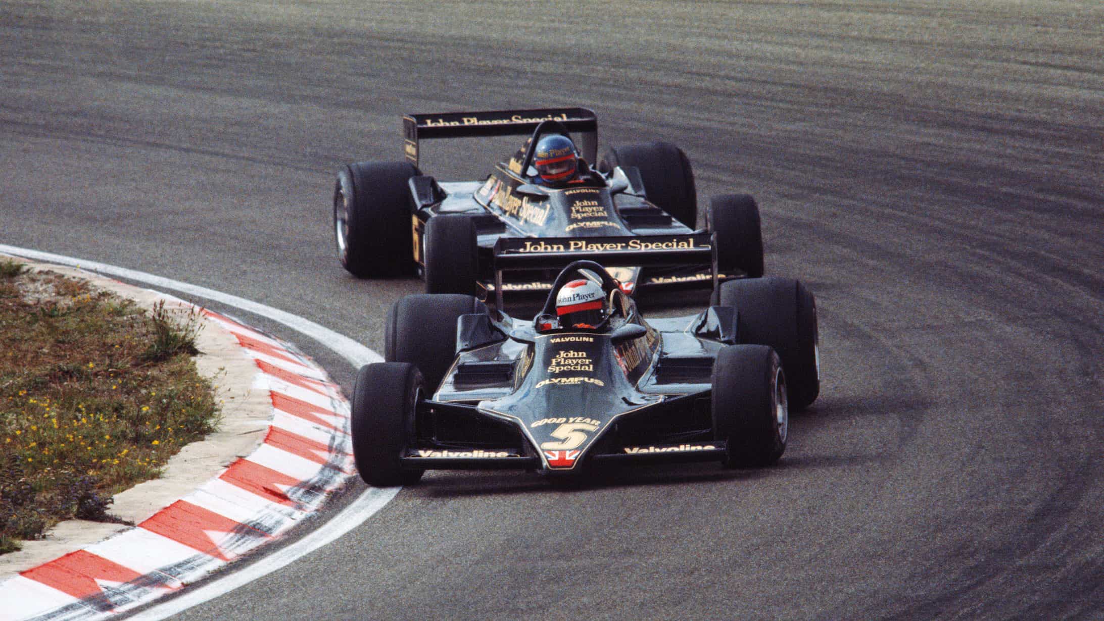 Mario Andretti and Ronnie Peterson f1