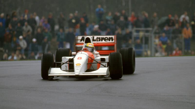 Ayrton Senna MP4/8 McLaren