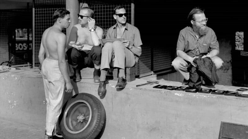 Monza 1963 Italian GP Denis Jenkinson