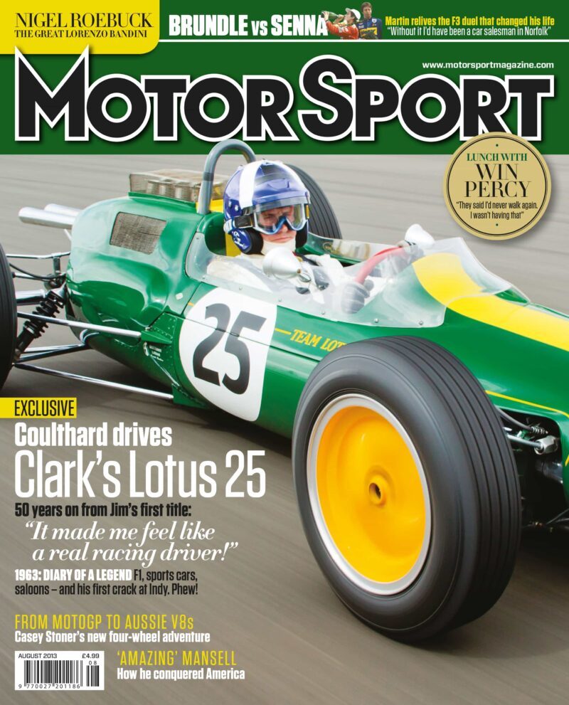 Motor Sport Magazine August 2013