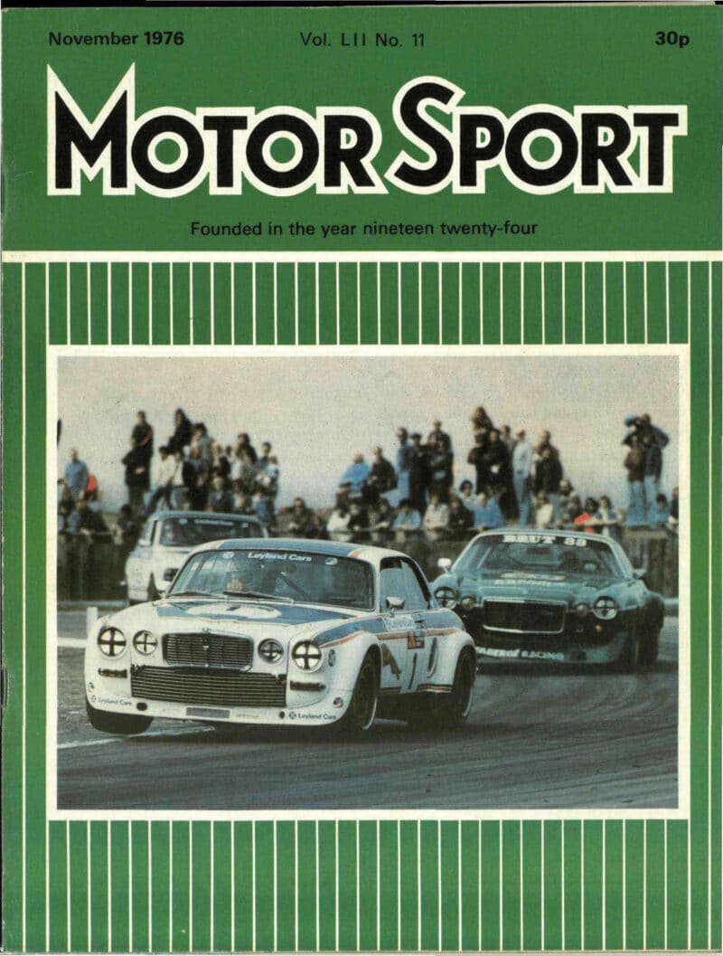 Motor Sport Magazine November-1976