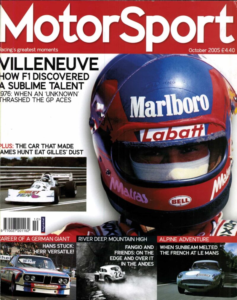 Motor Sport Magazine October-2005