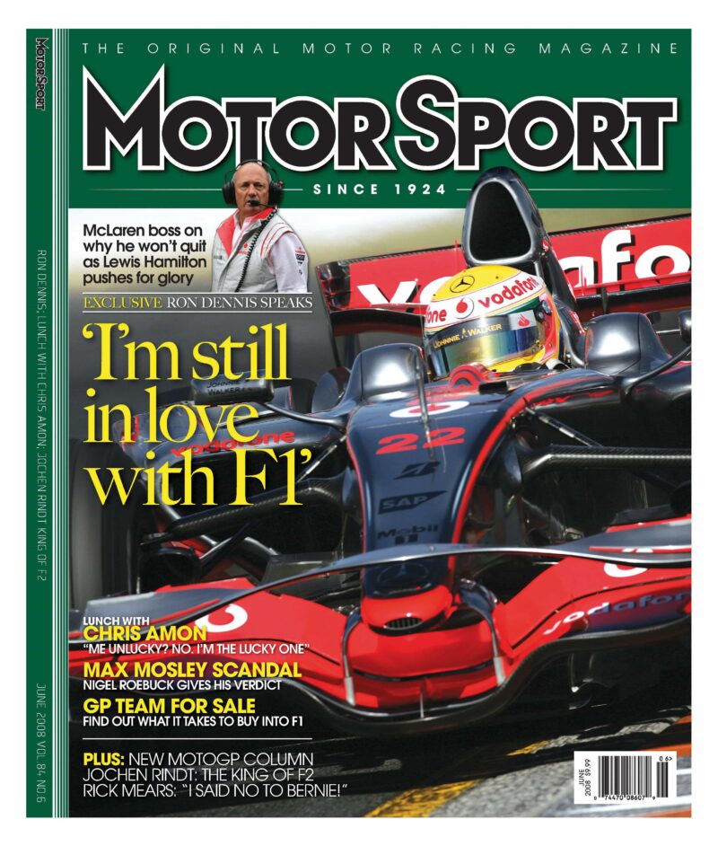 Motor Sport magazine June-2008