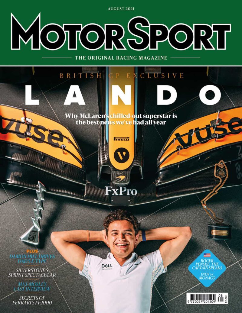 Motorsport magazine August_21-cover