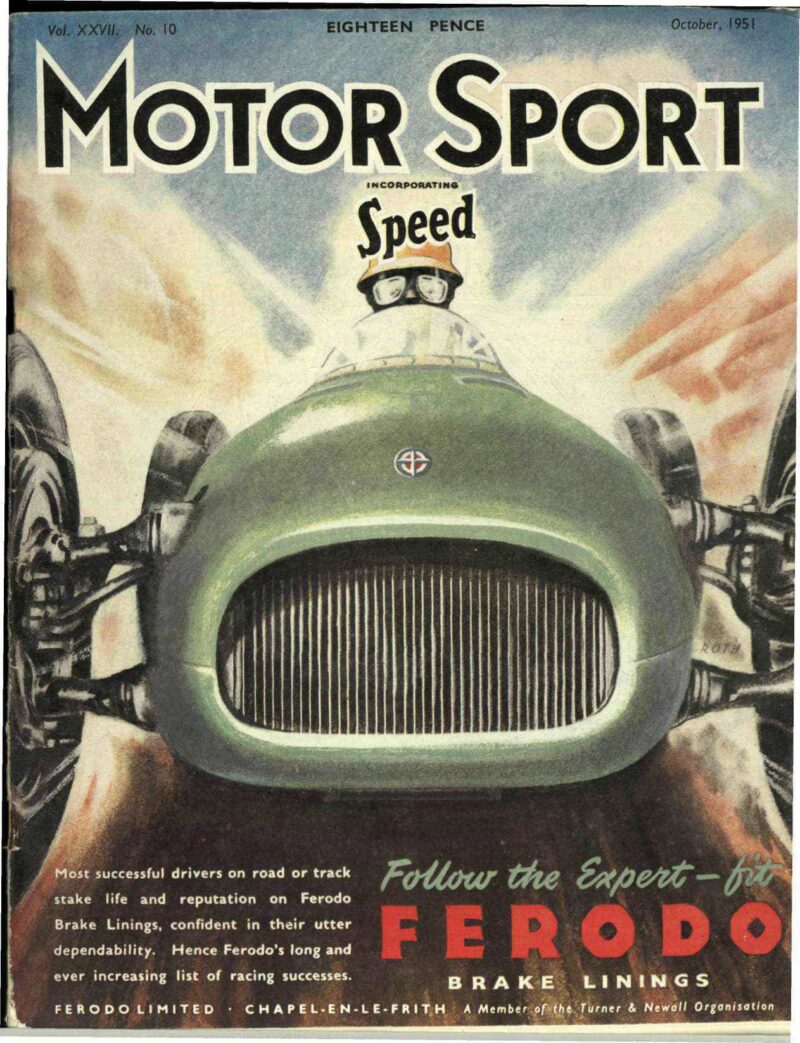 Motor Sport Magazine October 1951