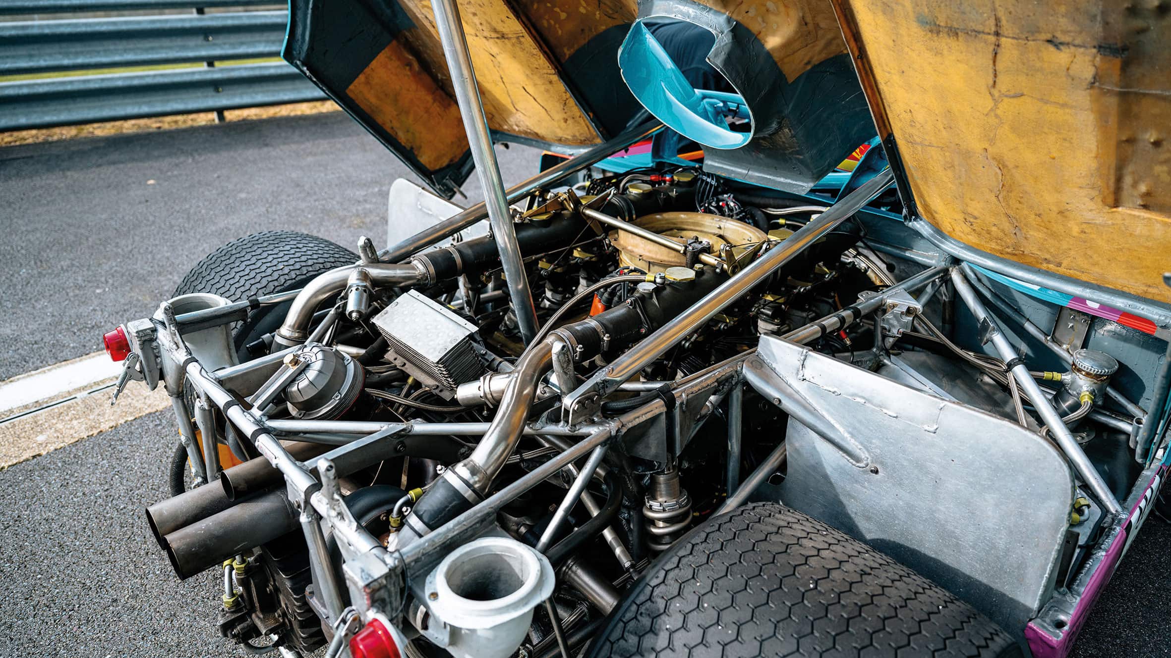 Porsche 917 engine Race car of the century