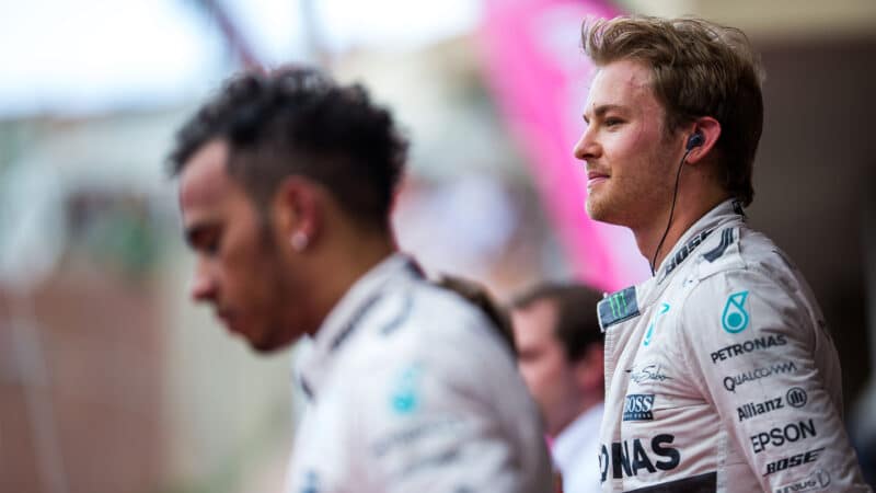 Nico Rosberg Lewis Hamilton 2015 Monaco grand Prix