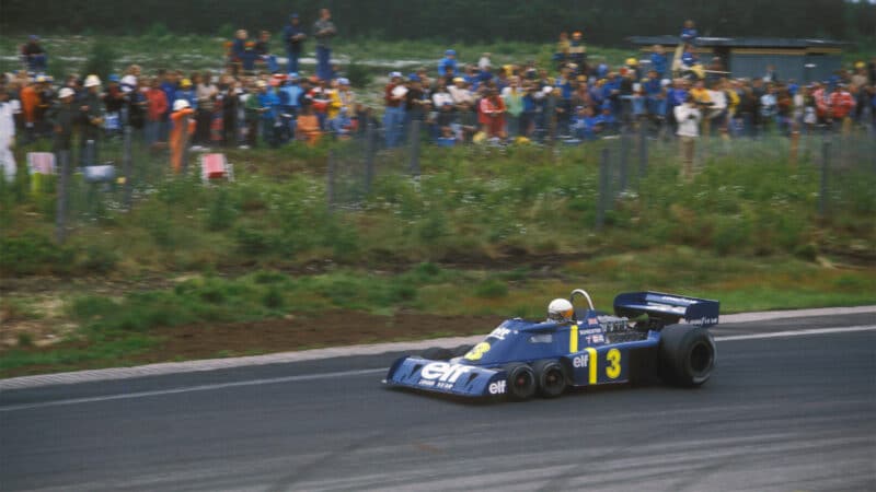 Jody Scheckter Tyrrell 1976