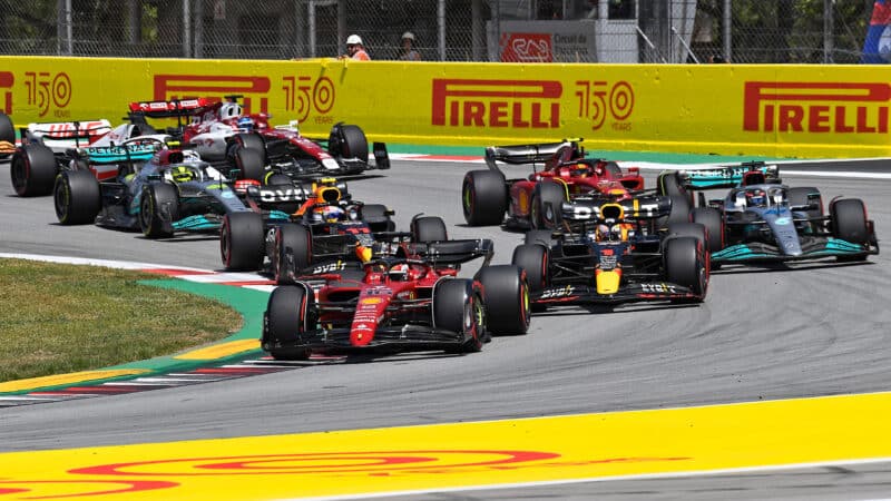 2022 Spanish GP startr