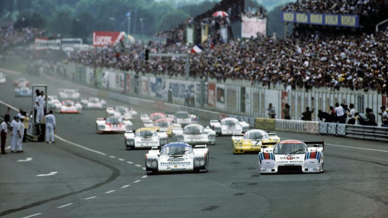 Formidable Group C opposition at Le Mans 1985