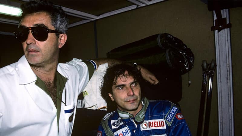 Flavio Briatore Nelson Piquet Monaco 1990