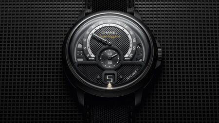 Chanel Monsieur Superleggera Intense Black Edition is latest watch from coachbuiler collab