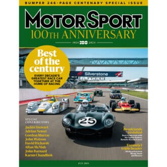 Product image for July 2024 | 100th Anniversary | Motor Sport Magazine