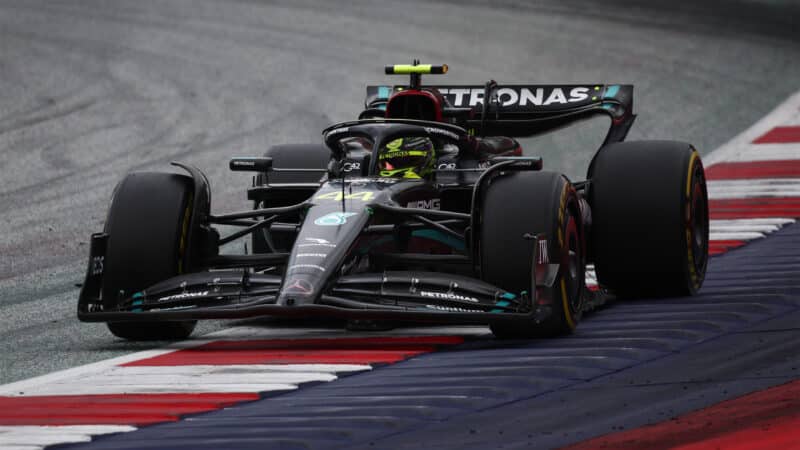 Lewis Hamilton 2023 Austrian Grand Prix