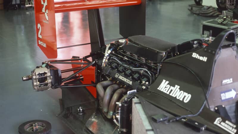 McLaren 1989 engine