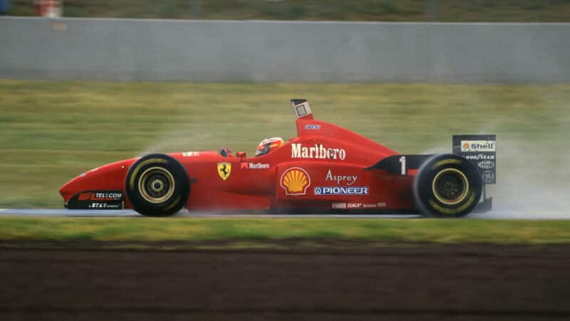 Michael Schumacher Ferrari 1996 Spanish GP