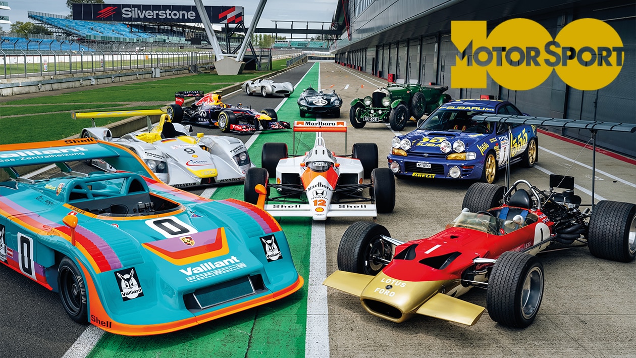 Motor Sport cars of the century photoshoot