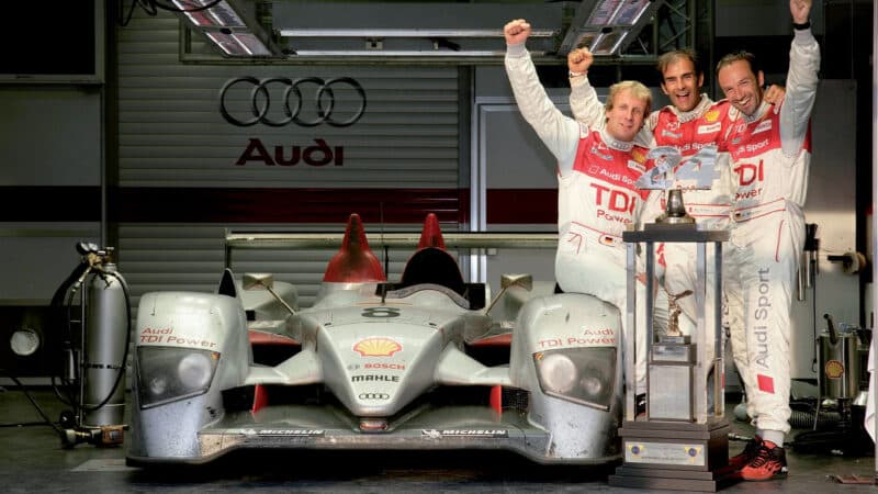Winning Audi R10 Le Mans 2006