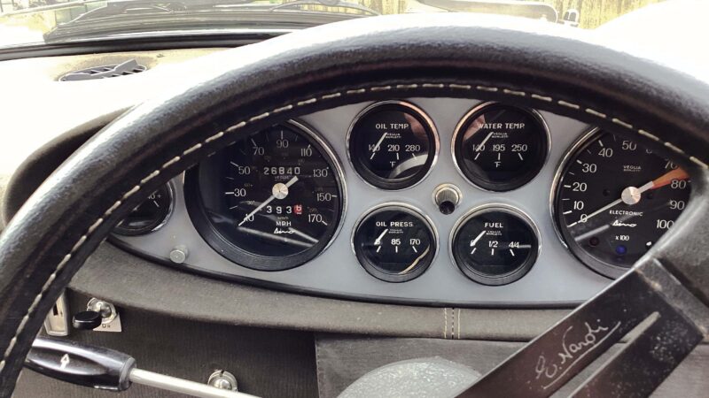 1971 Ferrari Dino 246 GT steering wheel