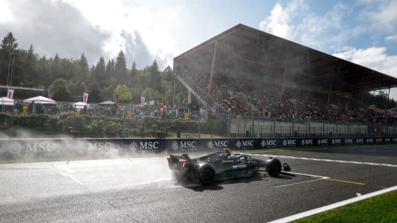 2 Lewis Hamilton mercedes 2023 Belgian GP Spa-Francorchamps