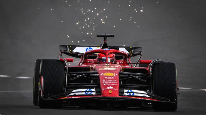 Charles Leclerc Ferrari 2024 British GP