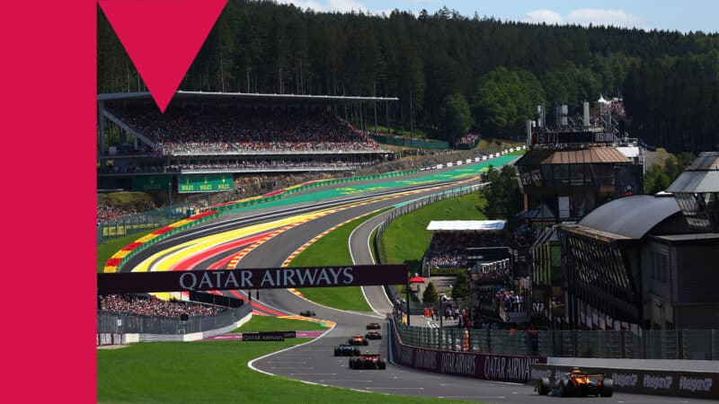 Eau Rouge 2024 Belgian GP Spa Francorchamps