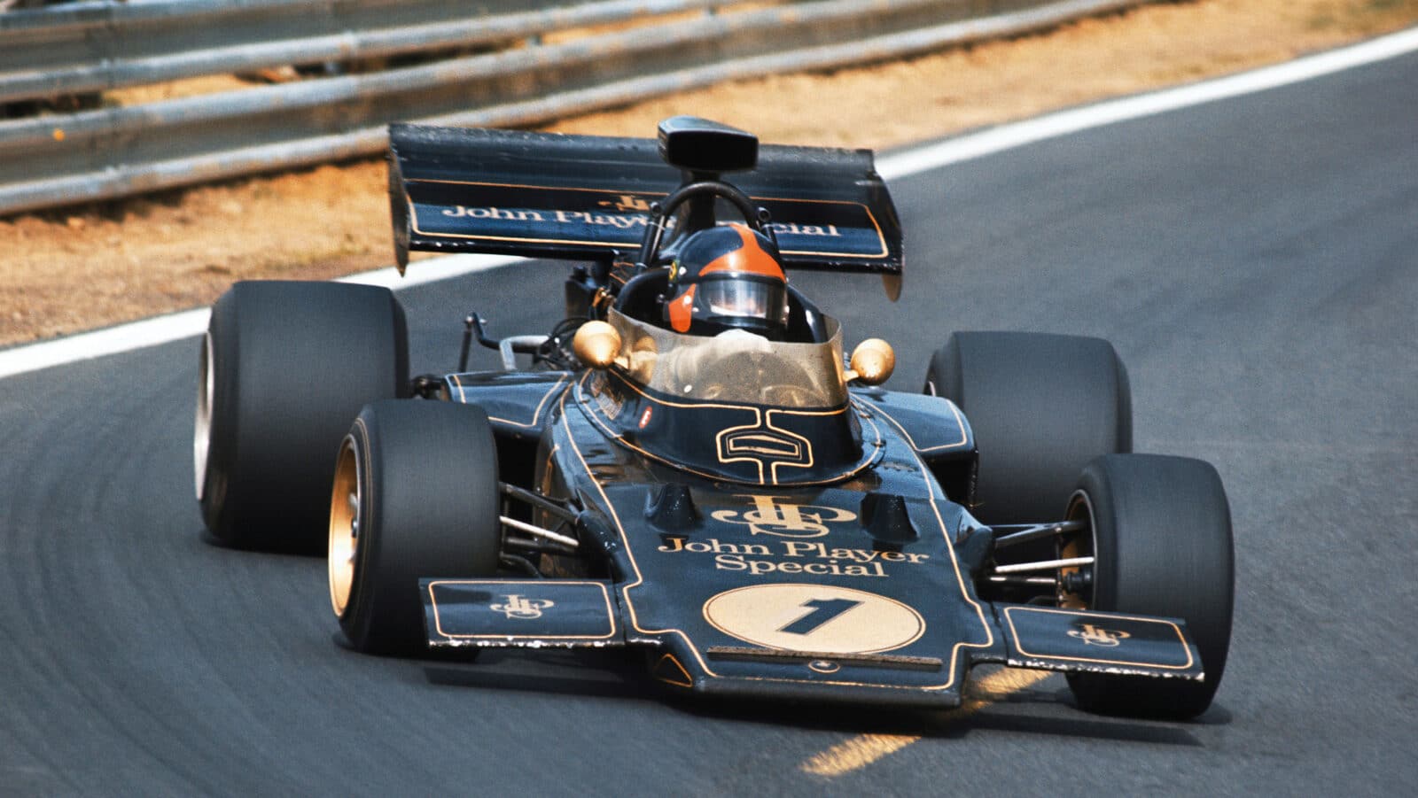 Emerson Fittipaldi, in the 1972 French GP