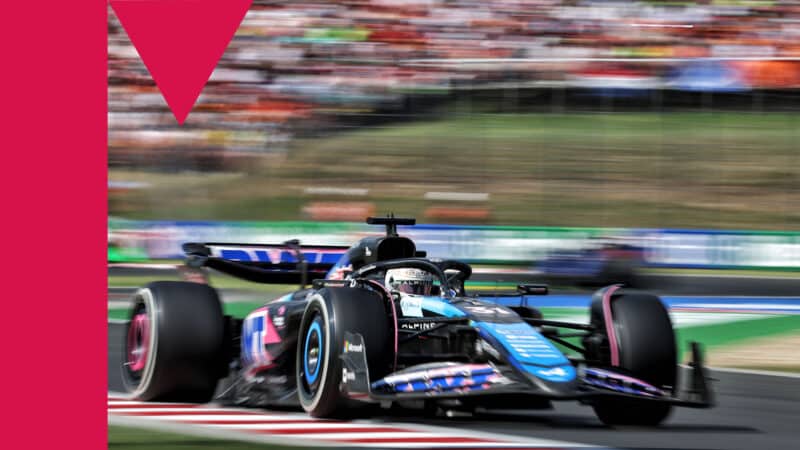 Esteban Ocon Alpine 2024 Hungarian GP Budapest