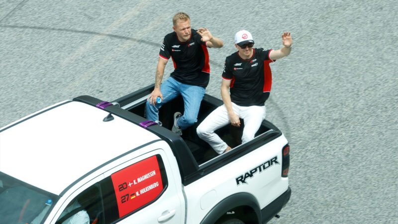 Haas Nico Hulkenberg Kevin Magnussen 2024 Austrian GP
